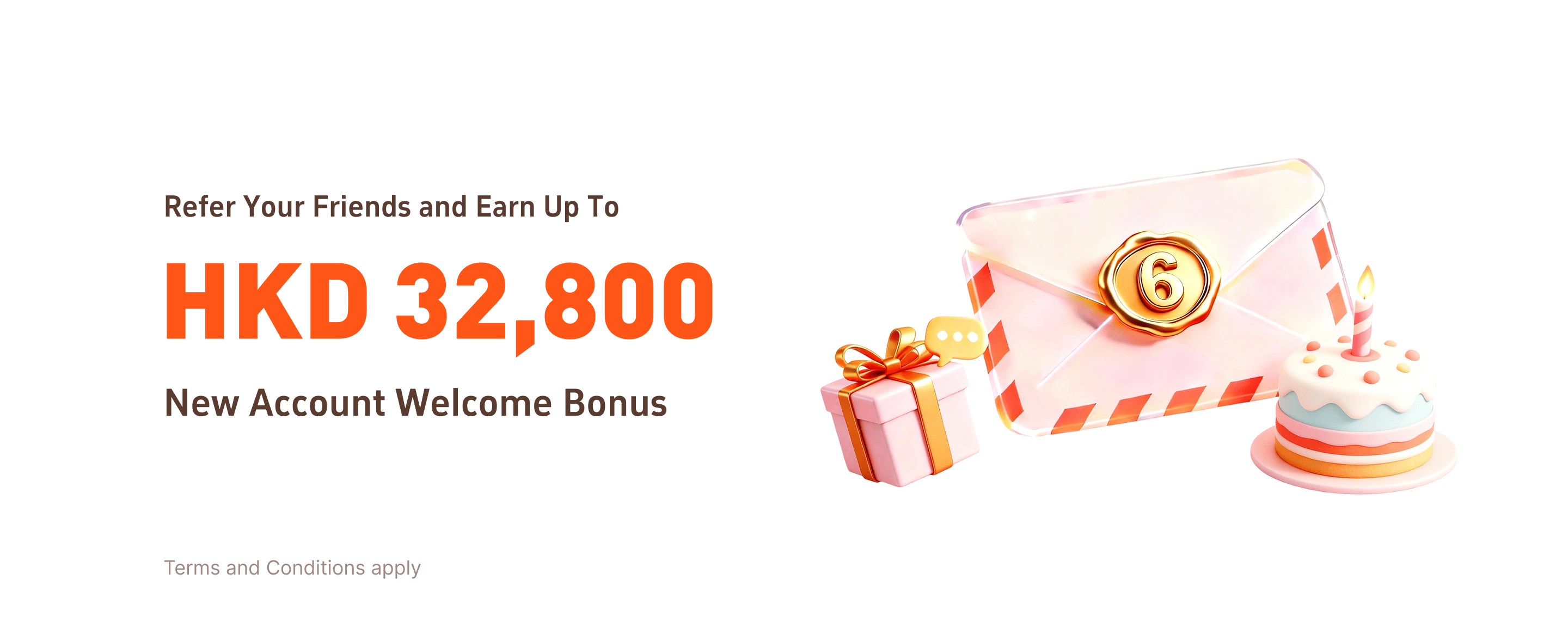 New Account Welcome Bonus Referral Programme